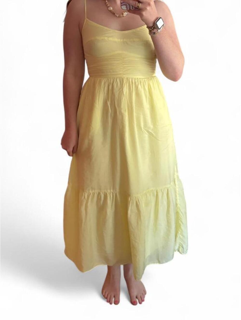 Universal Thread Women's Yellow Dress